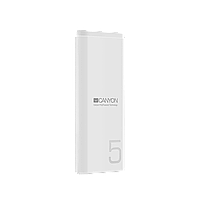 Компактный аккумулятор Canyon с дополнительным входом Type-C (5000 мАч)