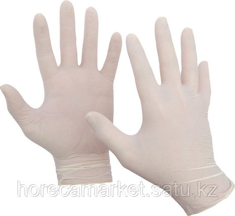 Перчатки латекс неопудренные, размер - S (100 шт), фото 2