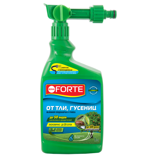 Bona Forte Эжектор от тли, гусениц и других насекомых, 1л