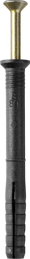 Дюбель-гвоздь полипропиленовый с потайным бортиком, STAYER 8 х 80 мм, 800 шт. (30641-08-080) - фото 1 - id-p76809444
