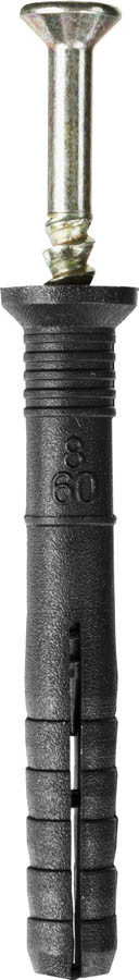 Дюбель-гвоздь полипропиленовый с потайным бортиком, STAYER 60 x 8 мм, 1000 шт. (30640-08-060) - фото 1 - id-p76809446