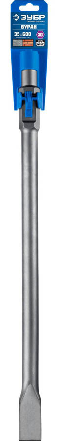 Плоское зубило ЗУБР, 35 х 600 мм, HEX 30 (29375-35-600) - фото 4 - id-p76809549