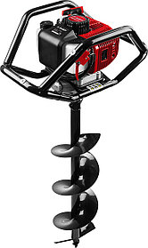 Мотобур (бензобур) ЗУБР, 60-250 мм, 52 см3, 2 оператора, со шнеком (МБ2-250 Н)