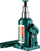 Домкрат бутылочный Kraftool, 6 т., 170-420 мм, серия "Double ram" (43463-6)