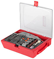 Гравер электрический ЗУБР, с набором мини-насадок, 130 Вт, 8000*35000 об/мин, 176 шт. (ЗГ-130ЭК H176)