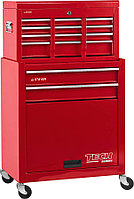 Тележка инструментальная Stayer, 2 ящика + ящик настольный, 7 полок, 616*330*742 мм (38909-K)