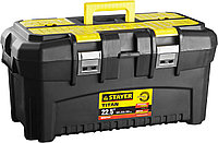Ящик для инструментов Stayer, 553*320*310 мм (22"), пластиковый, серия "Titan-22" (38016-22)