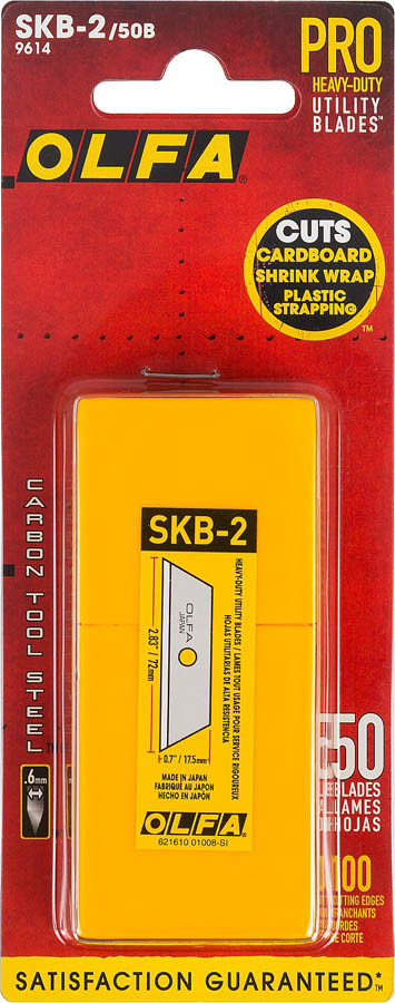 Лезвие специальное для ножа OLFA, 17,5 мм (OL-SKB-2/50B) - фото 2 - id-p76810357
