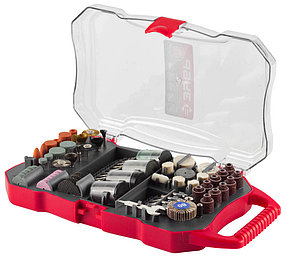 Набор мини-насадок для гравера ЗУБР, 208 шт. (35901-H208)