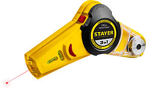 Уровень с приспособлением для сверления Stayer, 7 м, точн. +/-1,5 мм/м (34987)