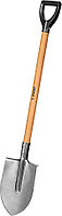 Лопата Мастер-НС, ЗУБР, 380x208x1200 мм, штыковая, нержавеющая, деревянный черенок (39447)