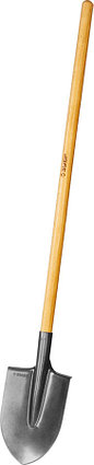 Лопата штыковая Фаворит, ЗУБР, 290x205x1440 мм, деревянный черенок, серия "Профессионал" (4-39501_z02), фото 2