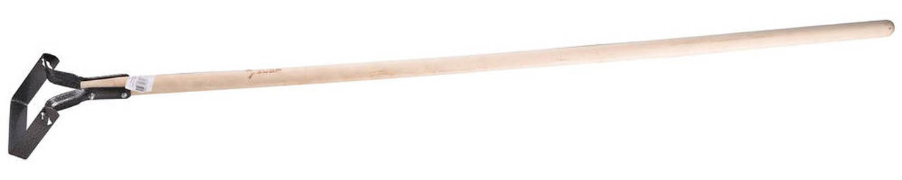 Полольник маятниковый ЗУБР, 130х130х1200 мм, деревянный черенок (4-39595)