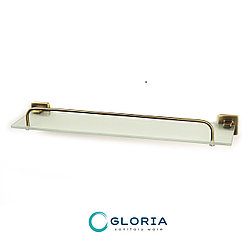 Полка стеклянная (бронза) GL245