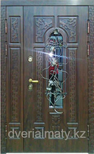 Металлические двери в квартиру GRAF GLASS 1200