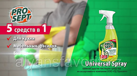 Universal Spray- универсальное спрей для всех типов поверхностей 500 мл.РФ, фото 2