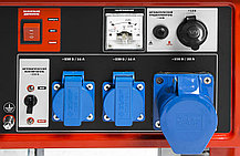 Генератор бензиновый, ЗУБР, 5/5.5 кВт, однофазный, синхронный, щеточный (ЗЭСБ-5500-Э), фото 3