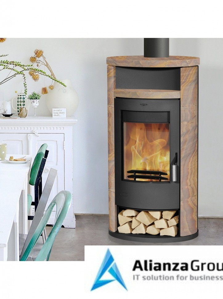 Печь-камин Fireplace Alicante Loticstone