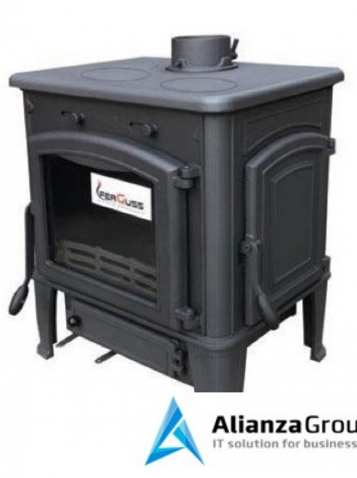 Печь-камин Ferguss Hermes cook, side door