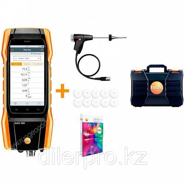 Комплект Testo 300 Longlife (O2, СО с H2-компенсацией до 8 000 ppm)