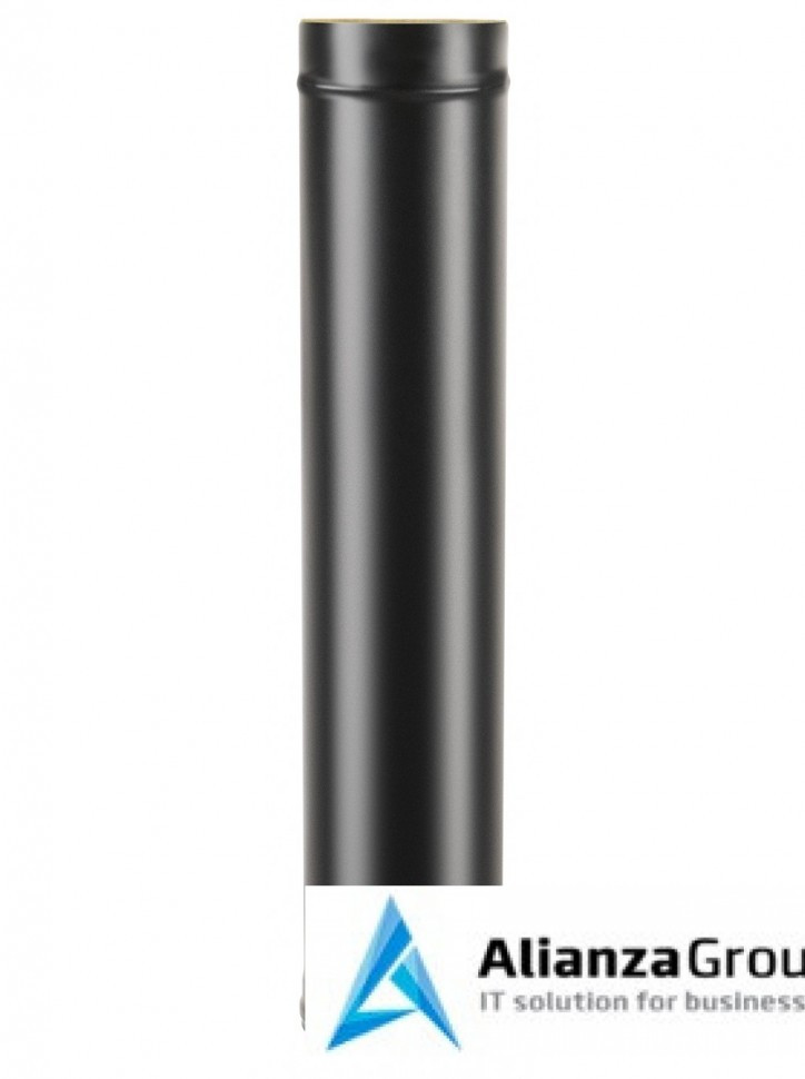 Сэндвич-труба Везувий Black (AISI 430/0,8мм) L-1м