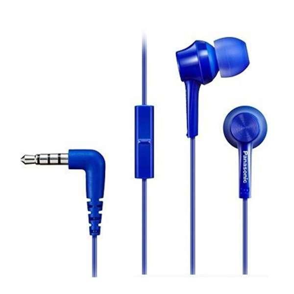 Наушники-вкладыши проводные Panasonic RP-TCM115GCA (Blue)