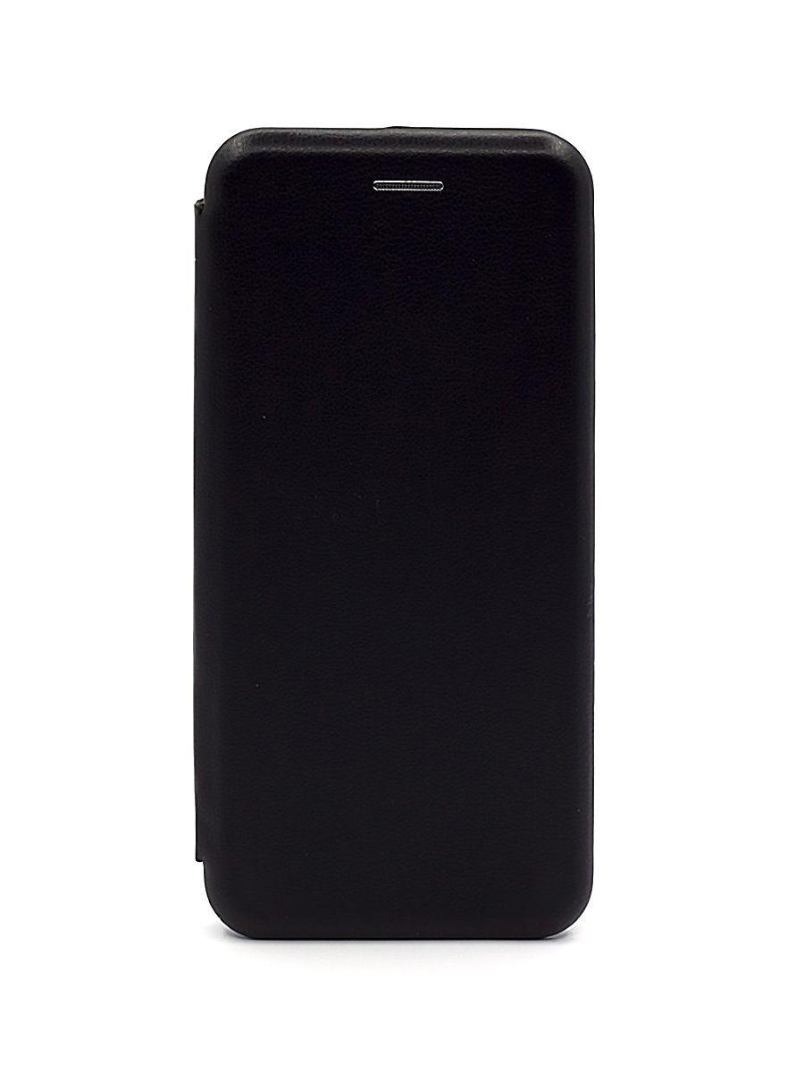 Кожаный книжка-чехол Open case для Samsung Galaxy A20s (Черный)