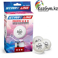 Шарики для настольного тенниса Training 3* (6 мячей в упаковке, белые)