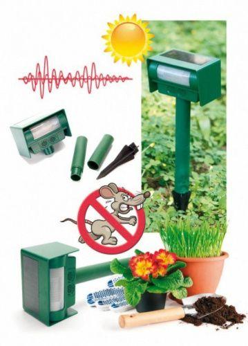 Прибор для отпугивания животных ультразвуковой на солнечной батарее - фото 1 - id-p76874990
