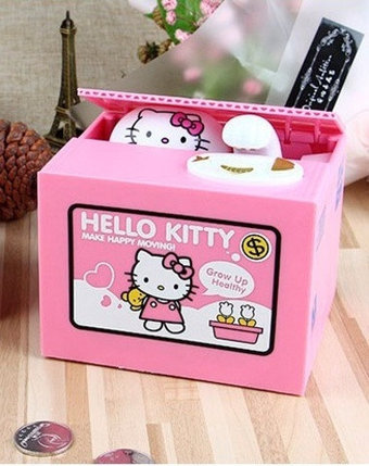 Копилка интерактивная «кошка-воришка Hello Kitty», фото 2