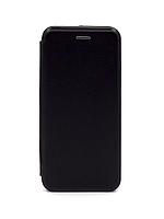 Кожаный книжка-чехол Open case для Samsung Galaxy A20s (Черный), фото 1
