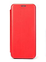 Кожаный книжка-чехол Open case для Xiaomi Redmi 8A (Красный), фото 1
