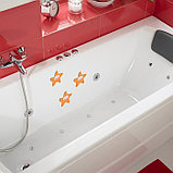 Мини-коврик для ванны Доляна «Морская звезда», 12×13 см, цвет оранжевый, фото 5