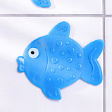 Набор мини-ковриков для ванны Доляна «Рыбка», 11×12 см, 6 шт, цвет МИКС, фото 2