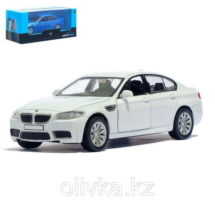 Машина металлическая BMW M5, 1:32, инерция, цвет белый