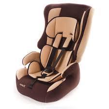 Детское автомобильное кресло ZLATEK "Atlantic LUX" коричневый