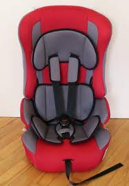 Детское автомобильное кресло ZLATEK "Atlantic LUX" красный, 1-12 лет, 9-36 кг, группа 1/2/3