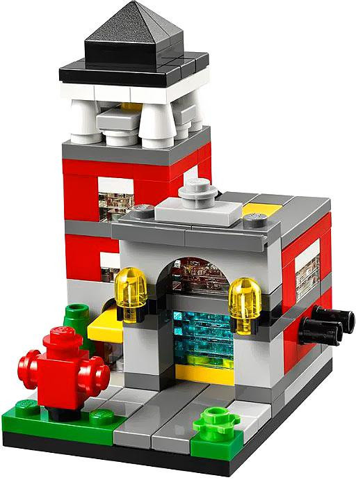 40182 Lego Bricktober Fire Station EXCLUSIVE - фото 2 - id-p4536582