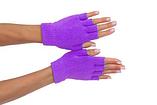 Перчатки противоскользящие для занятий йогой, фиолетовый, фото 5