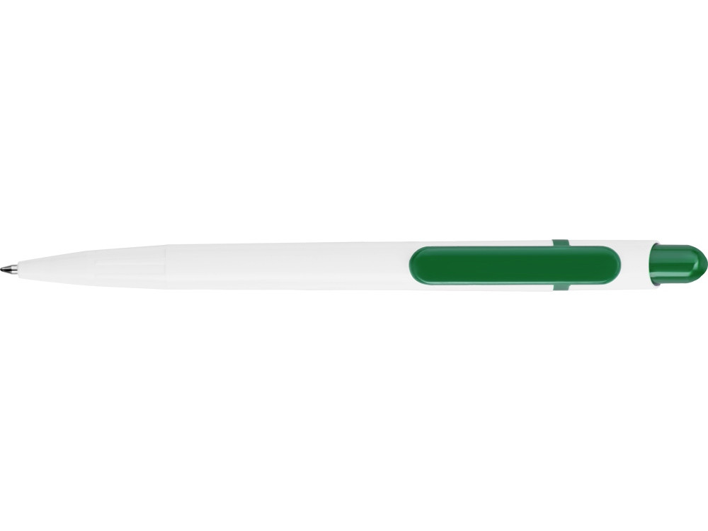 Ручка шариковая Этюд, белый/зеленый - фото 5 - id-p76902993