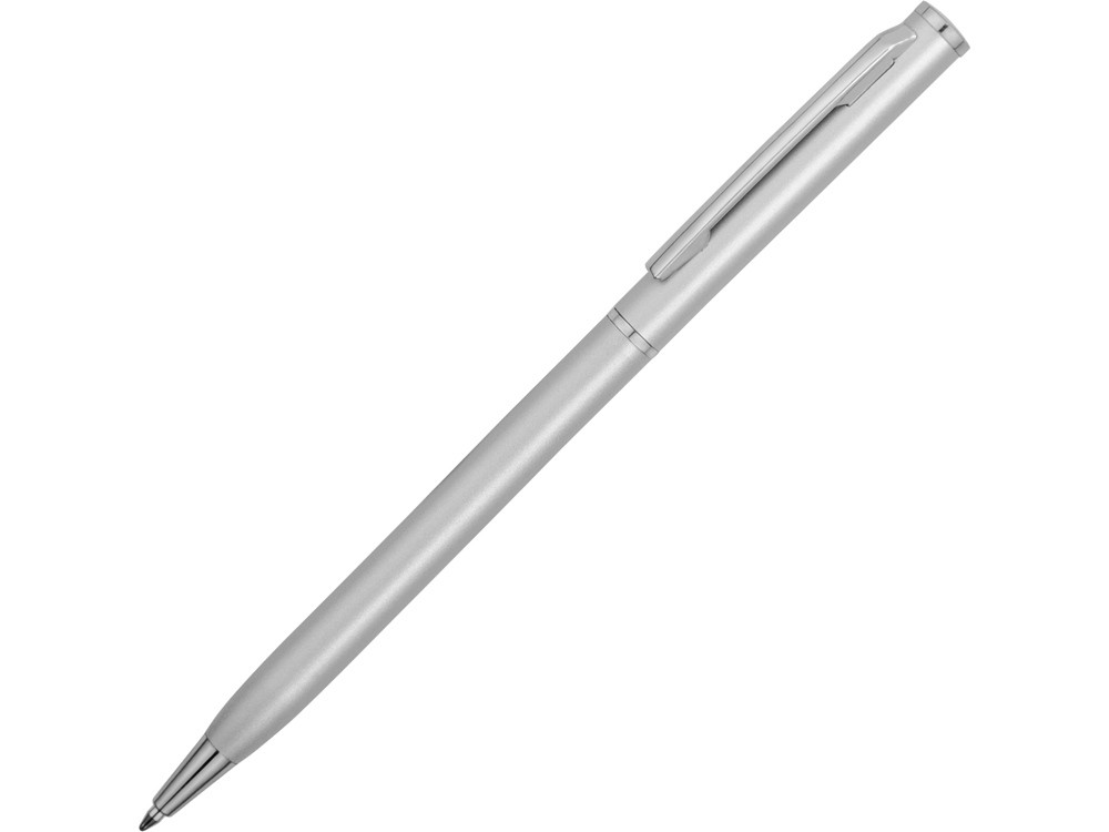 Ручка металлическая шариковая Атриум, сильвер шайн - фото 1 - id-p76906152