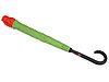Зонт-трость наоборот Inversa, полуавтомат, оранжевый/зеленое яблоко, фото 4