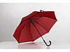 Зонт-трость Bergen, полуавтомат, бордовый, фото 5