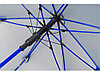 Зонт-трость Silver Color полуавтомат, синий/серебристый, фото 4