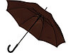 Зонт-трость полуавтоматический, коричневый, фото 4