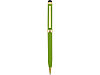 Ручка шариковая Голд Сойер со стилусом, зеленое яблоко, фото 2