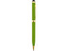 Ручка шариковая Голд Сойер со стилусом, зеленое яблоко, фото 3