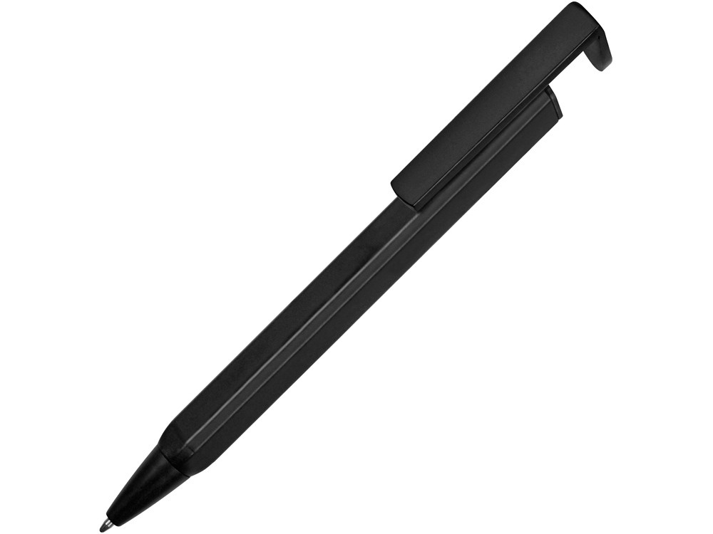 Ручка-подставка металлическая, Кипер Q, черный - фото 1 - id-p76908193