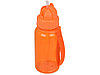 Бутылка для воды со складной соломинкой Kidz 500 мл, оранжевый, фото 2