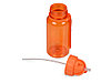 Бутылка для воды со складной соломинкой Kidz 500 мл, оранжевый, фото 3